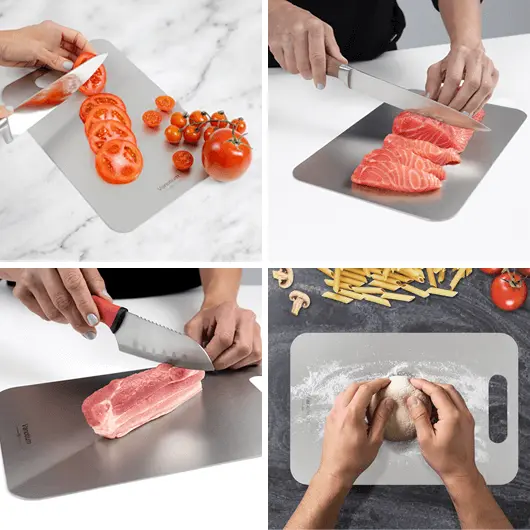 Vanotium cutting board comparison visual